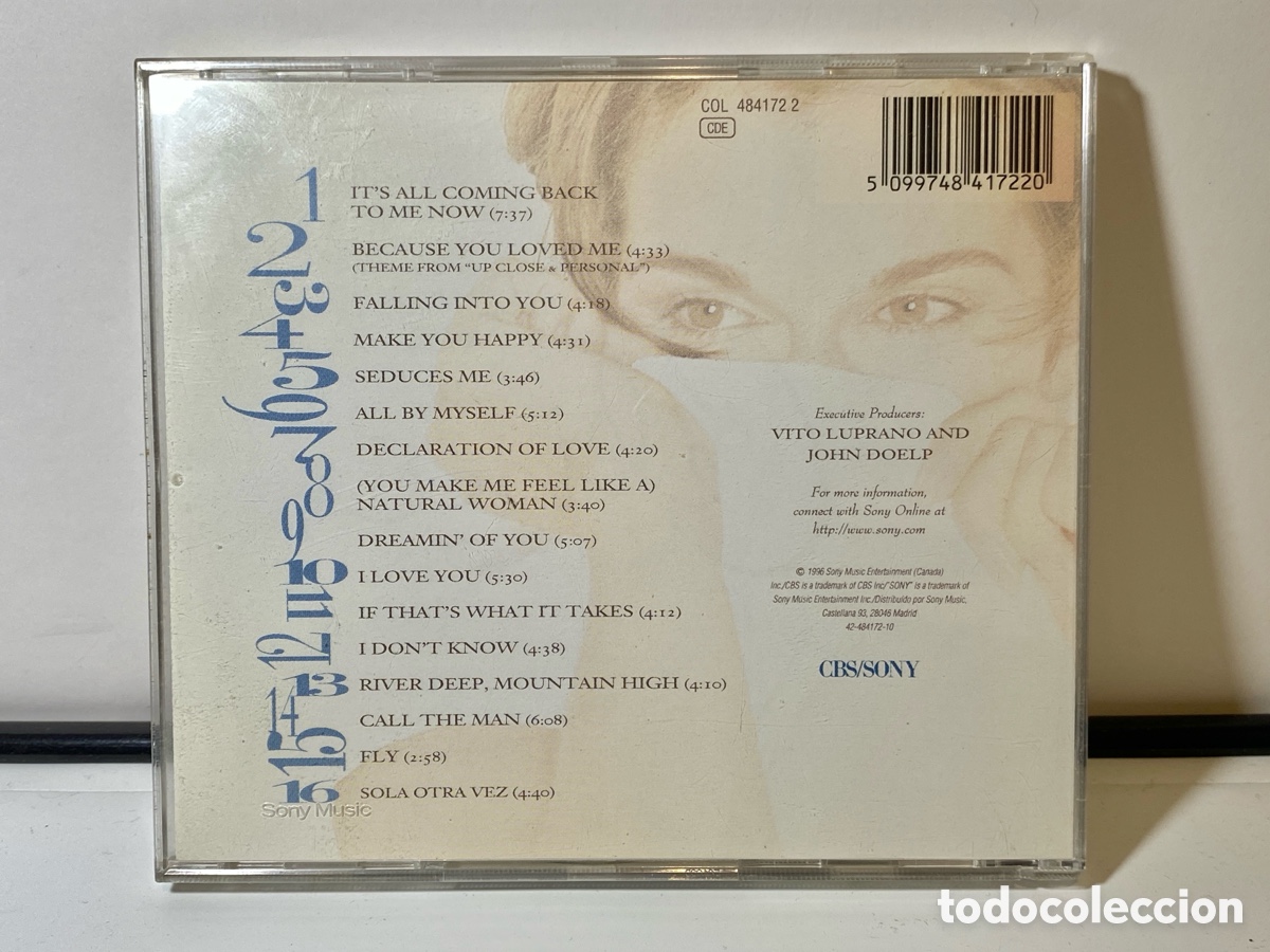CDs de m&uacute;sica: Celine Dion - Falling into you - Foto 3