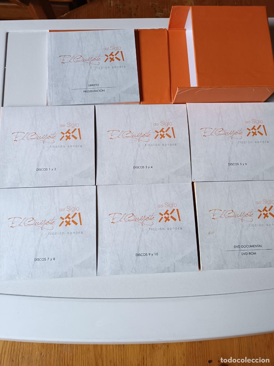 CDs de M&uacute;sica: EL QUIJOTE DE LA MANCHA DEL SIGLO XXI FICCION SONORA 10 CD +LIBRETO +DVD