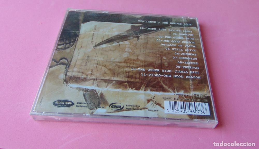 CDs de m&uacute;sica: Vigilante &ndash; The Heroes Code CD 2005 - A ESTRENAR - ELECTRONICA - Foto 6