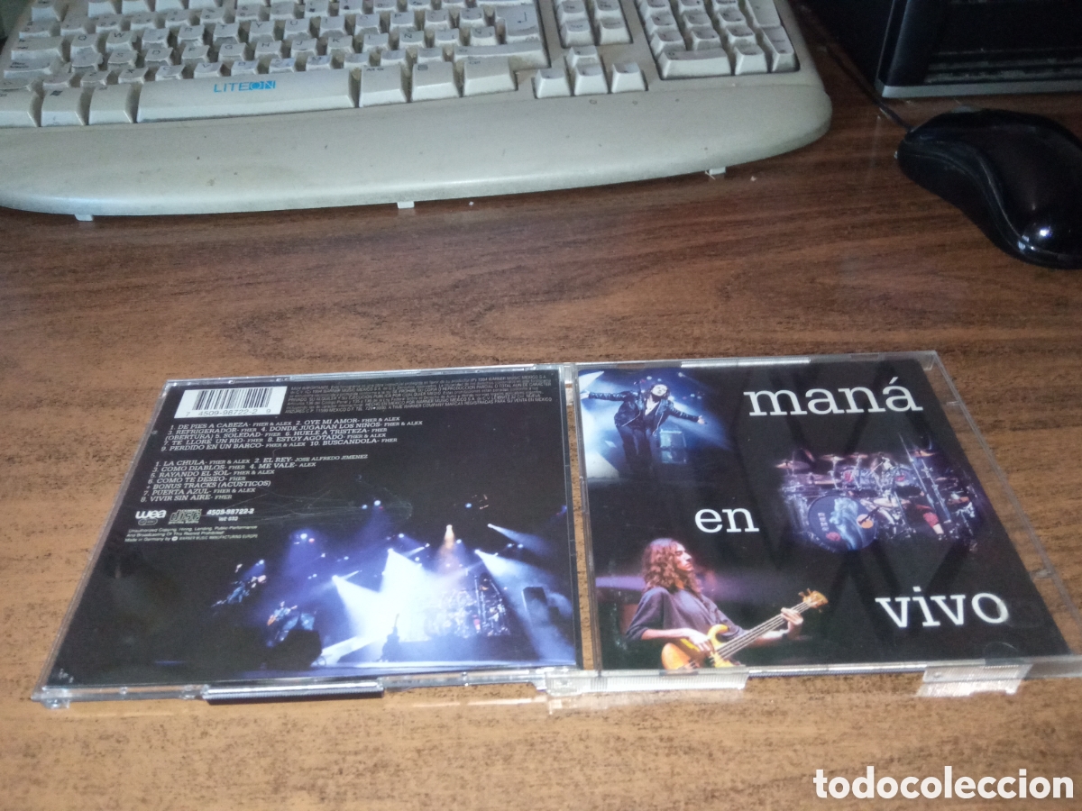CDs de m&uacute;sica: MAN&Aacute; - EN VIVO (2CD EN DIRECTO - 1994) - Foto 1