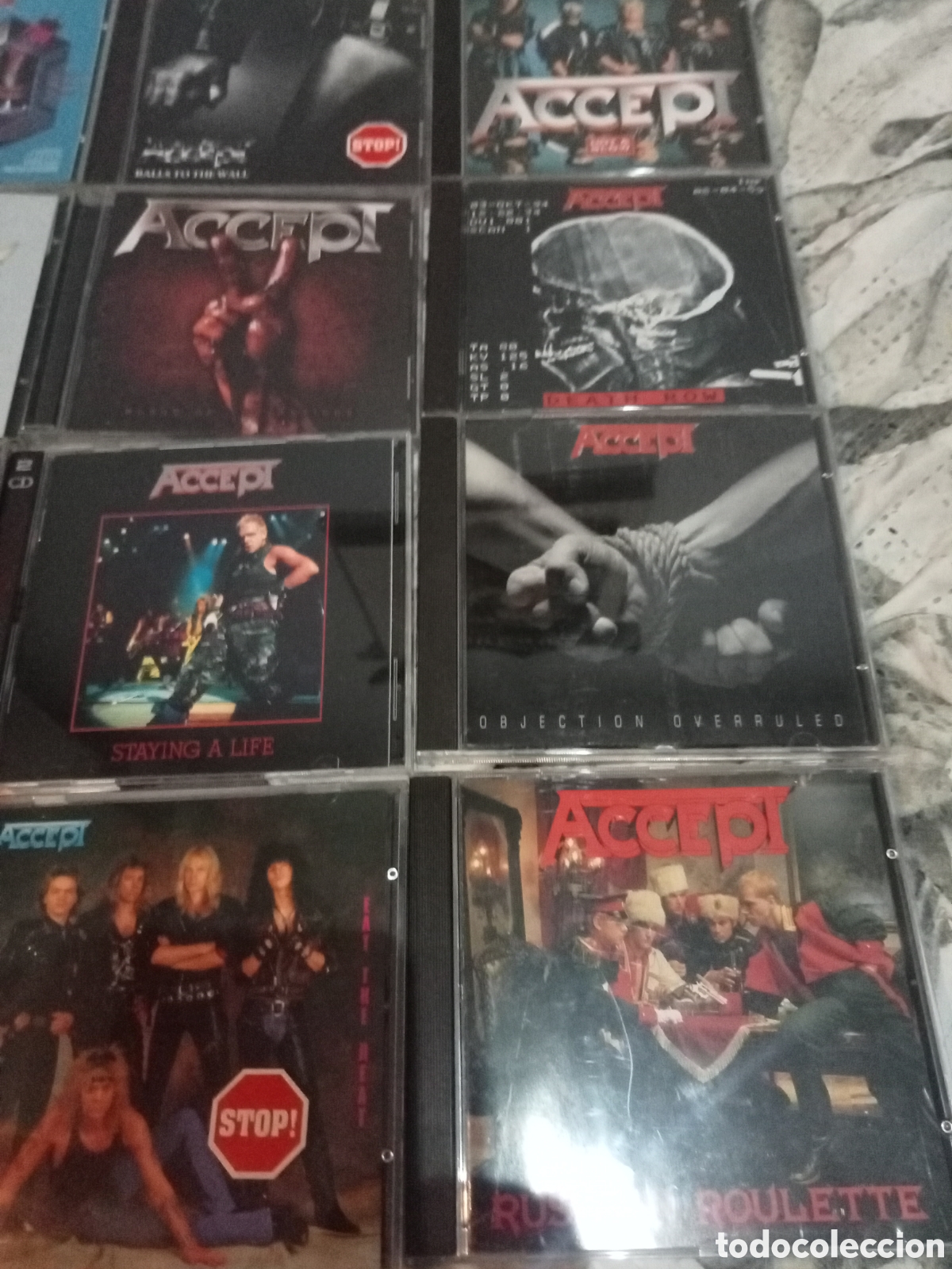 CDs de m&uacute;sica: Colecci&oacute;n en CD ACCEPT - Foto 2