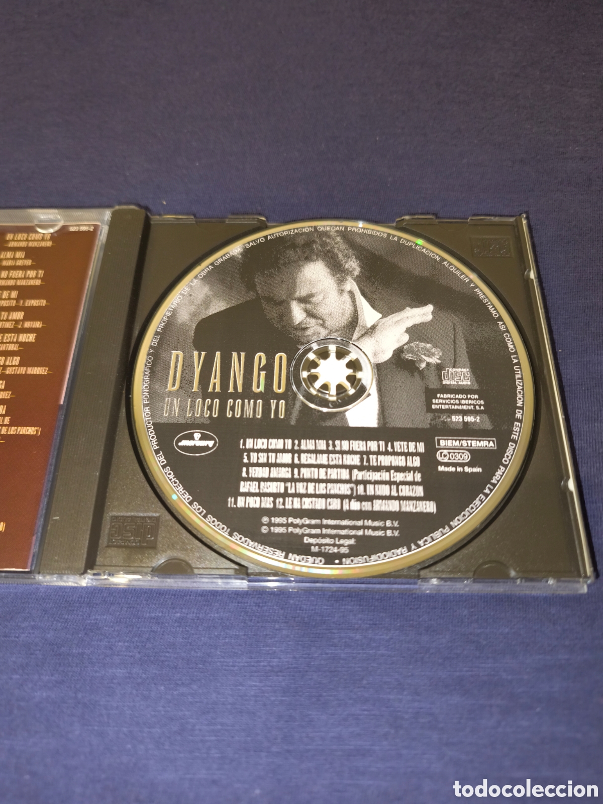 CDs de m&uacute;sica: Dyango Un loco como yo - Foto 3