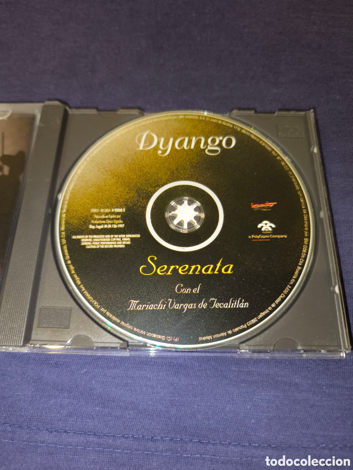 CDs de m&uacute;sica: Dyango Serenata con&nbsp;El Mariachi Vargas De Tecalitl&aacute;n - Foto 3