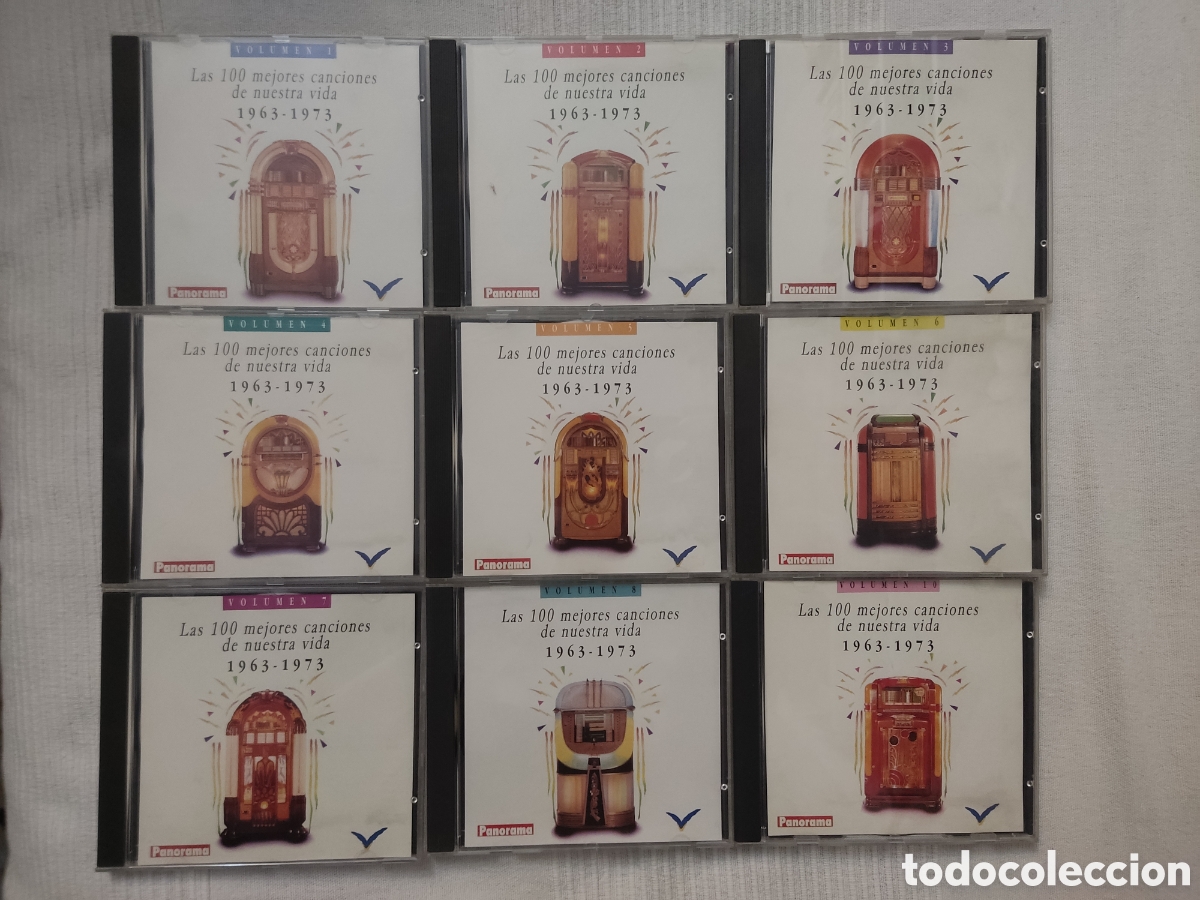 CDs de m&uacute;sica: LAS 100 MEJORES CANCIONES DE NUESTRA VIDA (1963-1973)