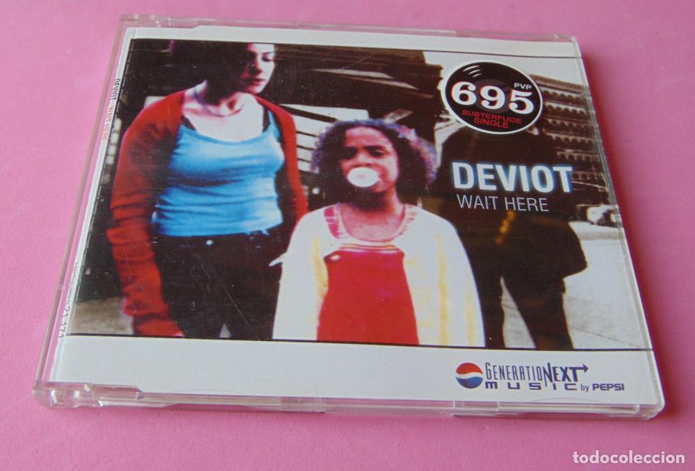CDs de m&uacute;sica: DEVIOT &ndash; Wait Here - CDSINGLE SUBTERFUGE 1999 - Foto 1