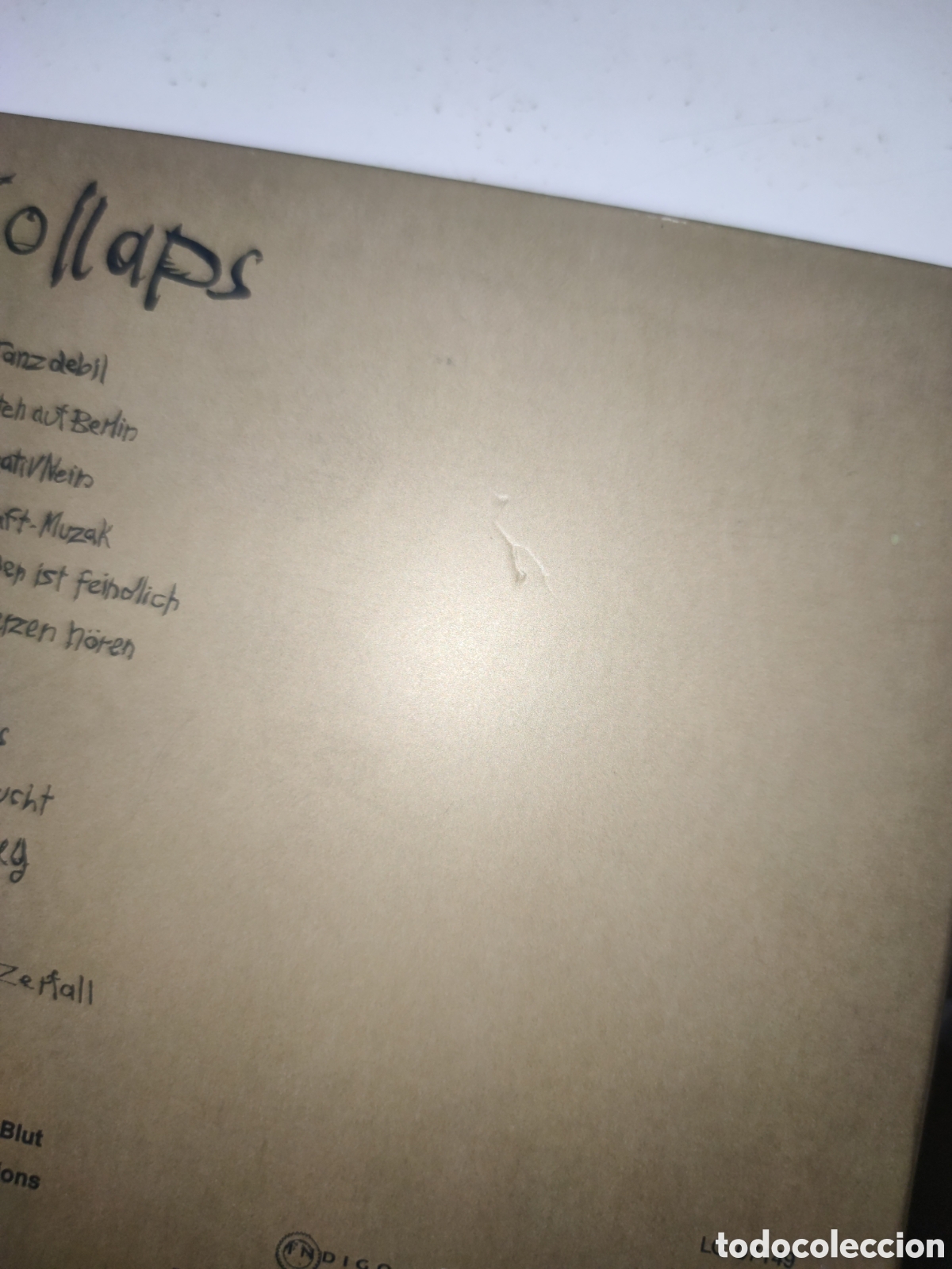 CDs de m&uacute;sica: Cd - Einst&uuml;rzende Neubauten &ndash; Kollaps - Electronic, Industrial, Experimental - Foto 10