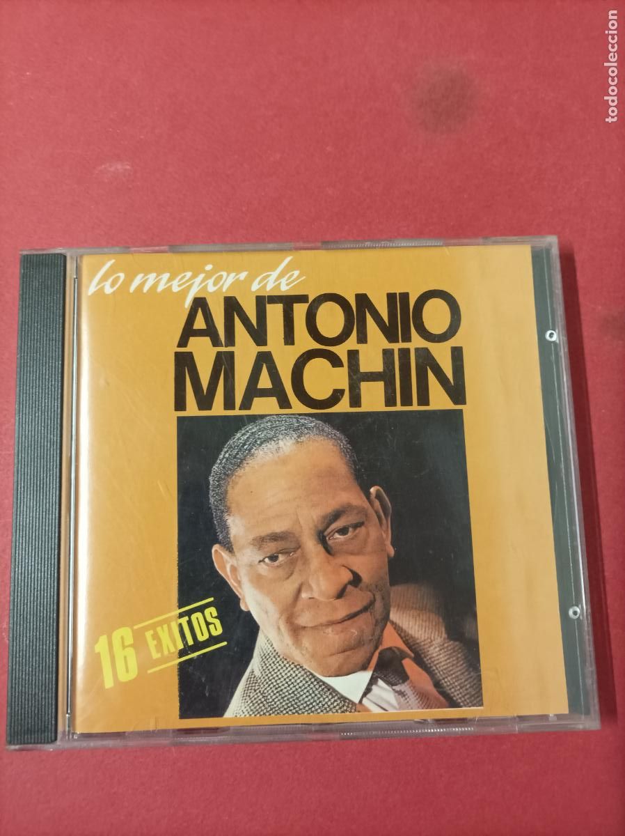 CDs de m&uacute;sica: COMPACT DISC CD LO MEJOR DE ANTONIO MACHIN - Foto 1