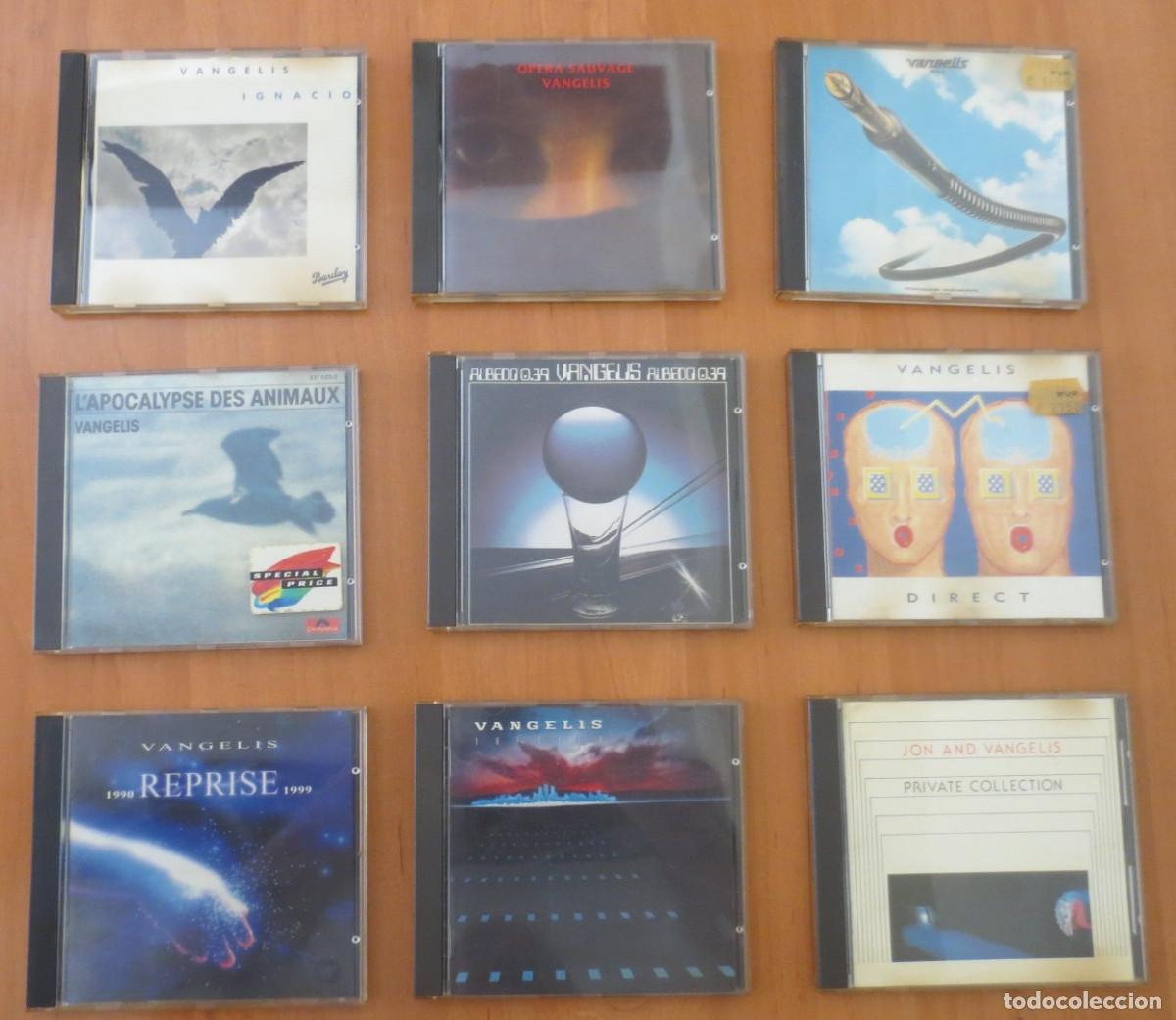 CDs de m&uacute;sica: 9 CD MUSICA: VANGELIS - Foto 1