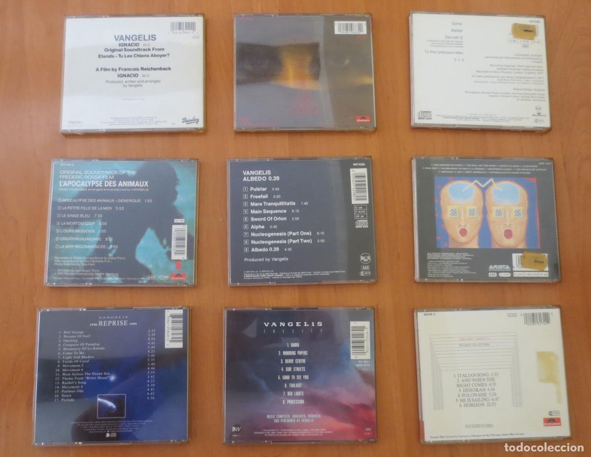 CDs de m&uacute;sica: 9 CD MUSICA: VANGELIS - Foto 2