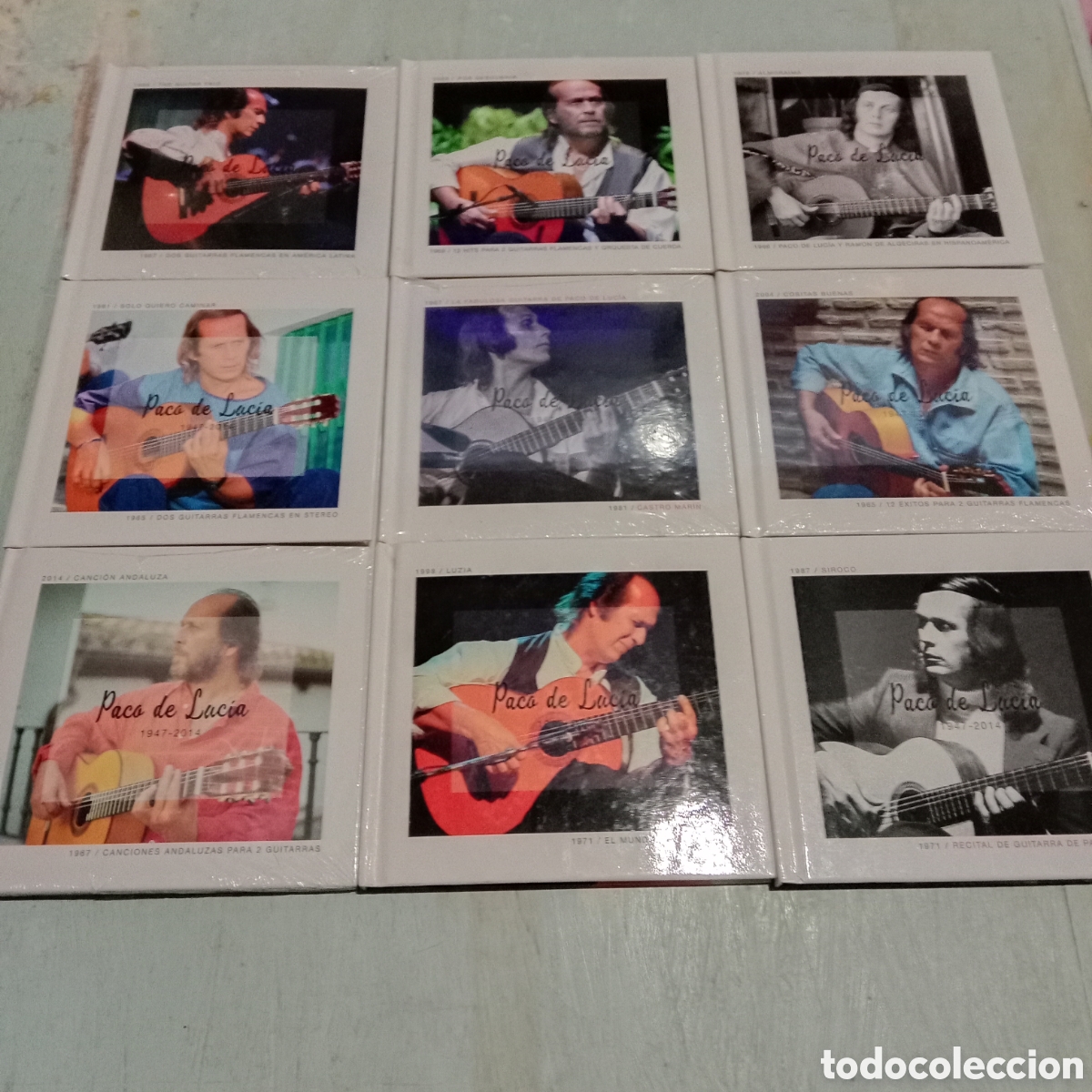 CDs de m&uacute;sica: COLECCI&Oacute;N COMPLETA PACO DE LUCIA 14 LIBRO-CD - Foto 4