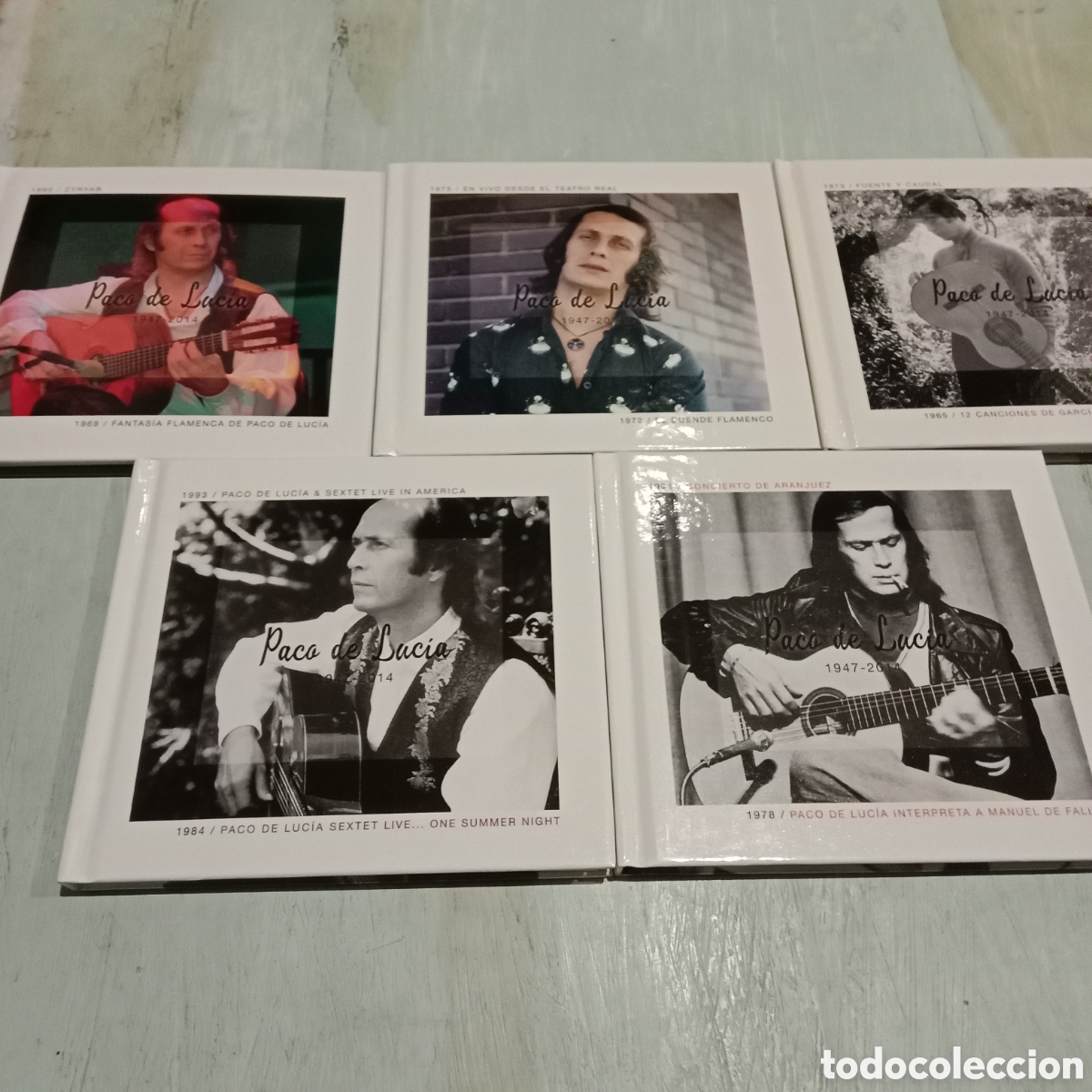 CDs de m&uacute;sica: COLECCI&Oacute;N COMPLETA PACO DE LUCIA 14 LIBRO-CD - Foto 5