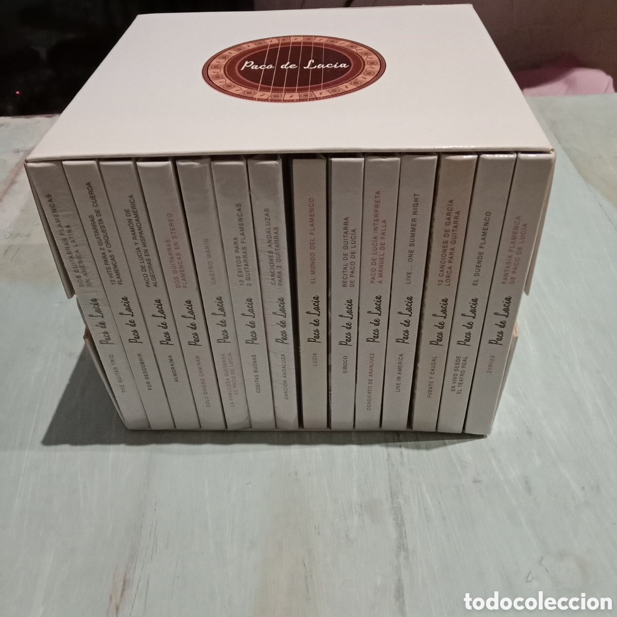 CDs de m&uacute;sica: COLECCI&Oacute;N COMPLETA PACO DE LUCIA 14 LIBRO-CD - Foto 1