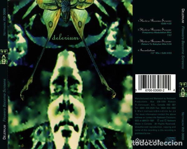 CDs de m&uacute;sica: Delerium &ndash; Flowers Become Screens - Foto 2