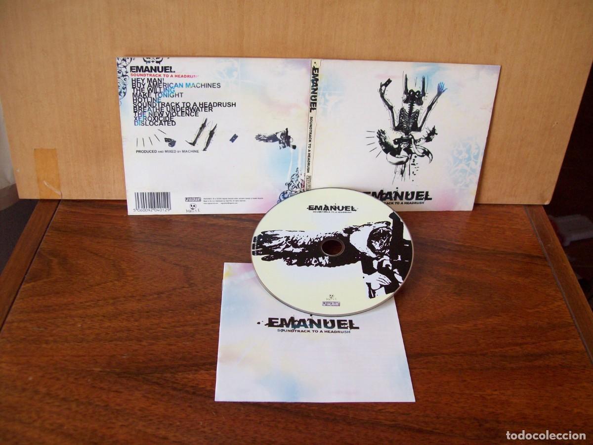 CDs de m&uacute;sica: EMANUEL - SOUNDTRACK TO A HEADRUSH - CD DIGIPACK - Foto 1