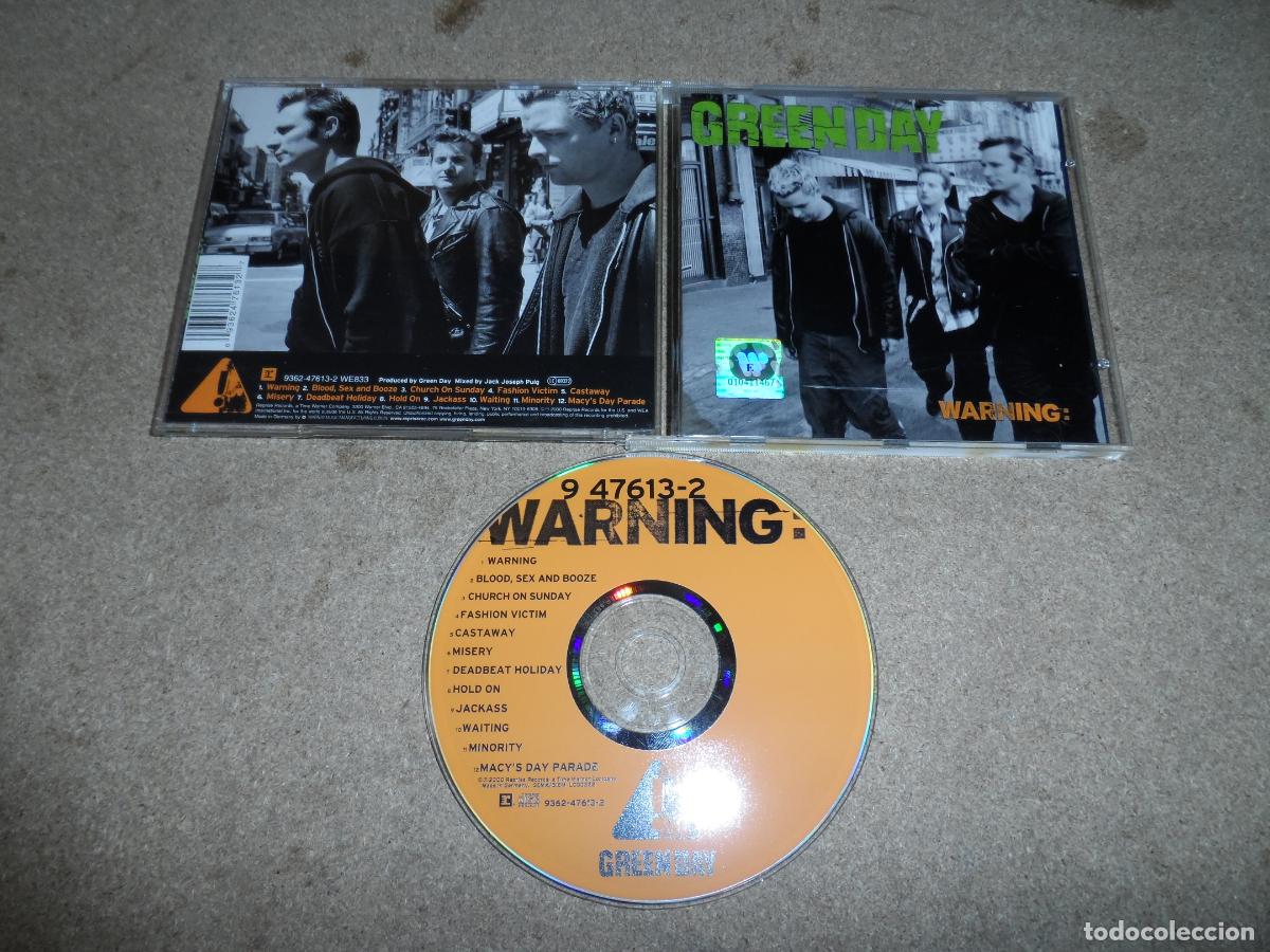 CDs de m&uacute;sica: Green Day &ndash; Warning (PUNK) - Foto 1