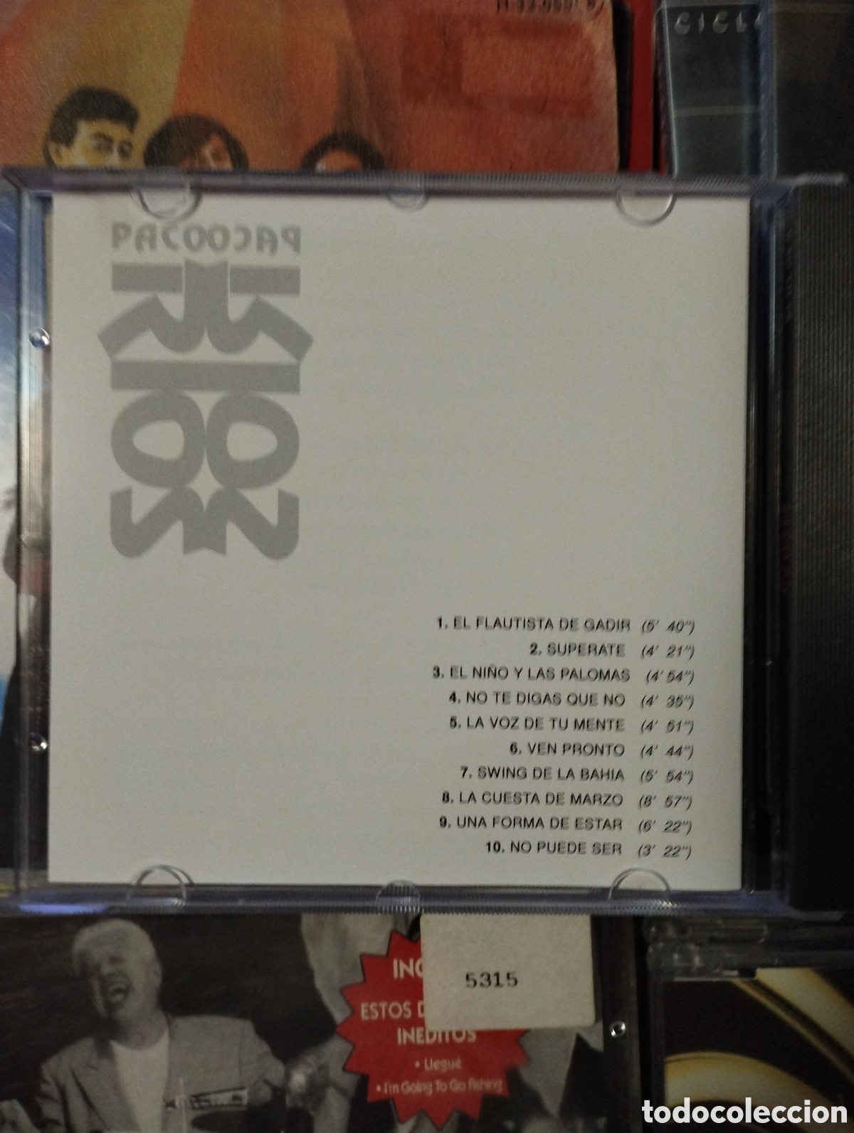 CDs de m&uacute;sica: Paco Rios. CD, &Agrave;LBUM - Foto 2