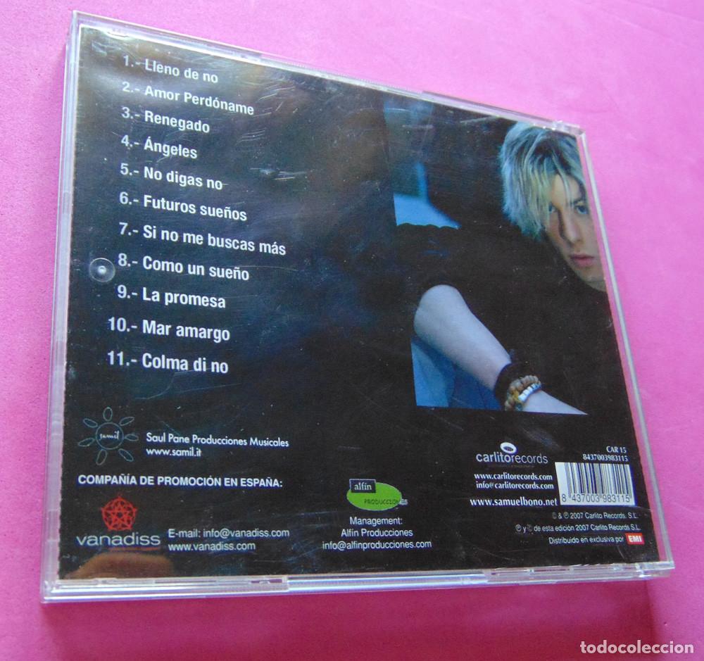 CDs de m&uacute;sica: SAMUEL BONO - NO DIGAS NO - CD 2007 - Foto 4