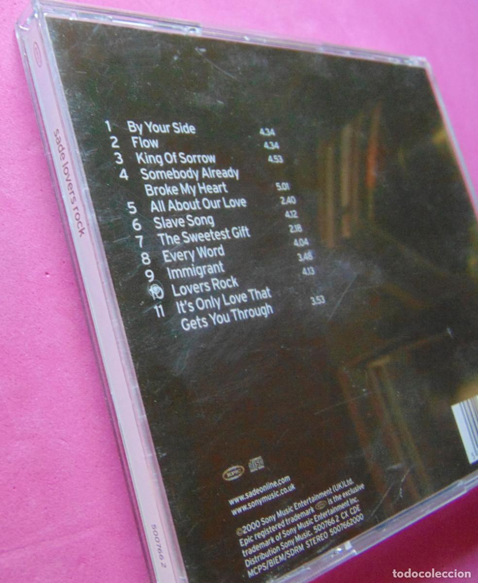 CDs de m&uacute;sica: SADE - LOVERS ROCK - CD 2000 - Foto 3