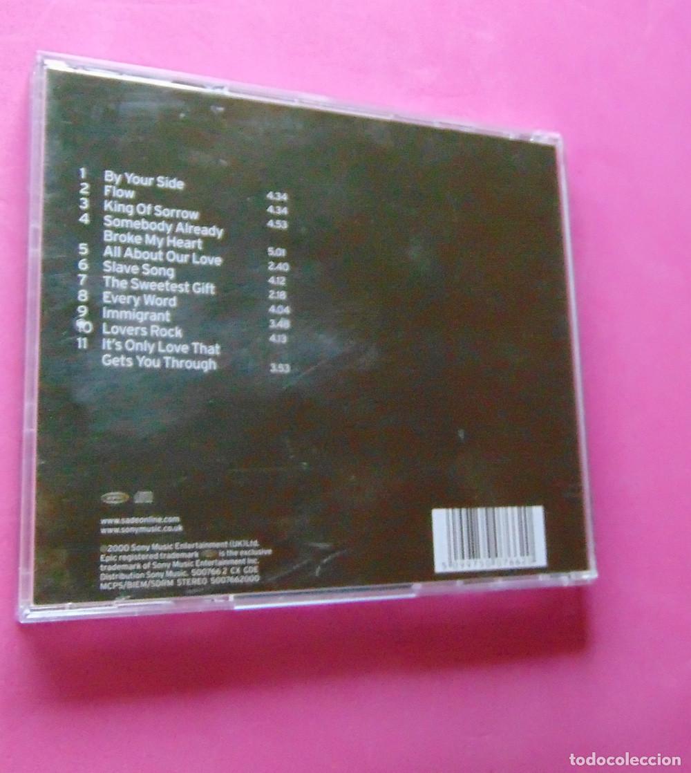 CDs de m&uacute;sica: SADE - LOVERS ROCK - CD 2000 - Foto 4