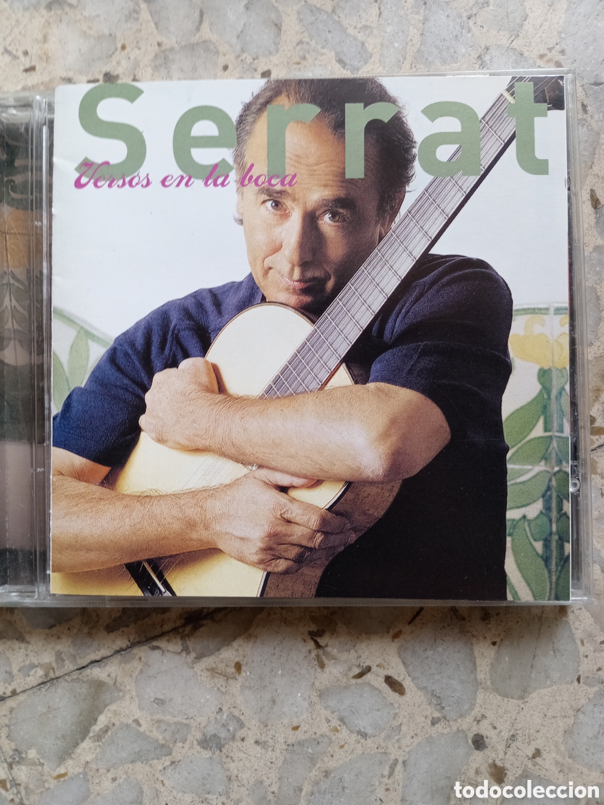 CDs de m&uacute;sica: CD SERRAT VERSOS EN LA BOCA - Foto 1
