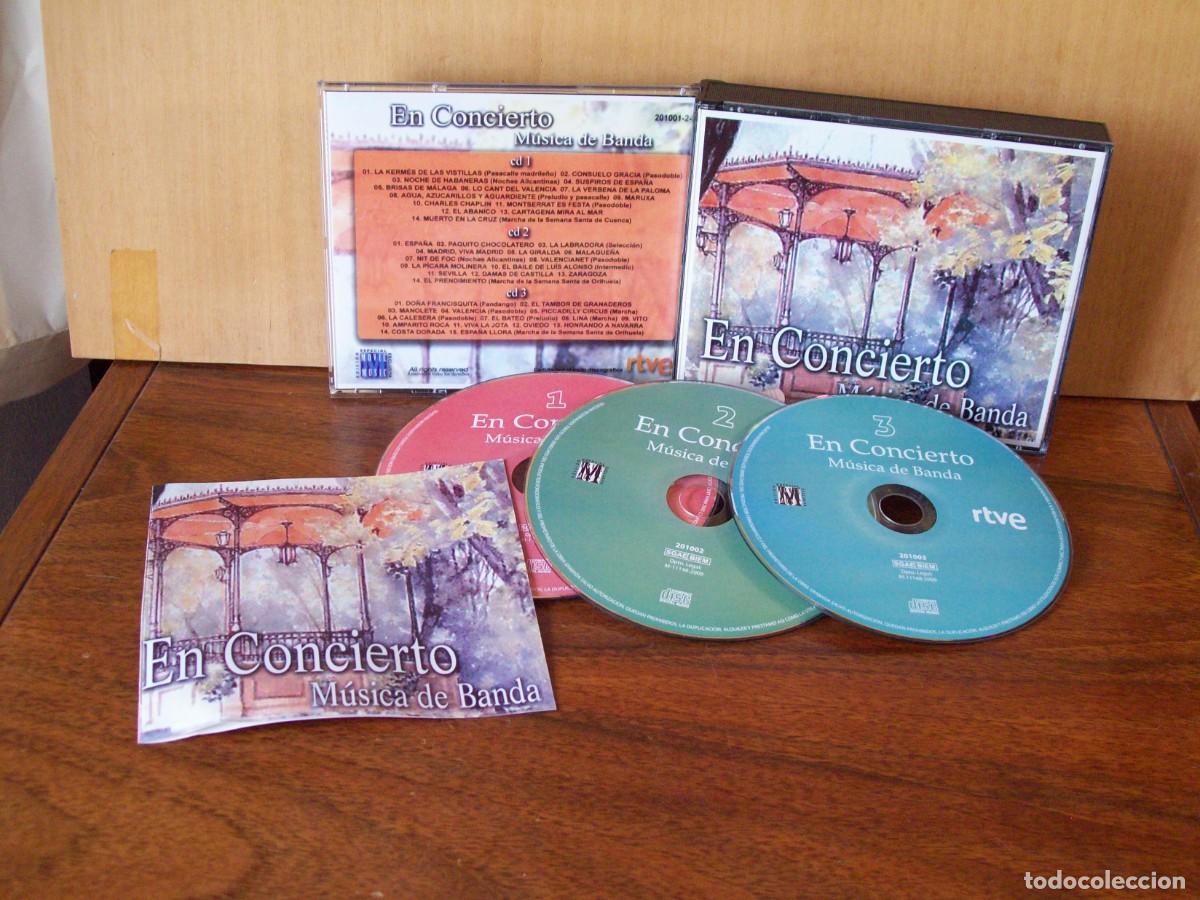 CD di Musica: EN CONCIERTO MUSICA DE BANDA - TRIPLE CD