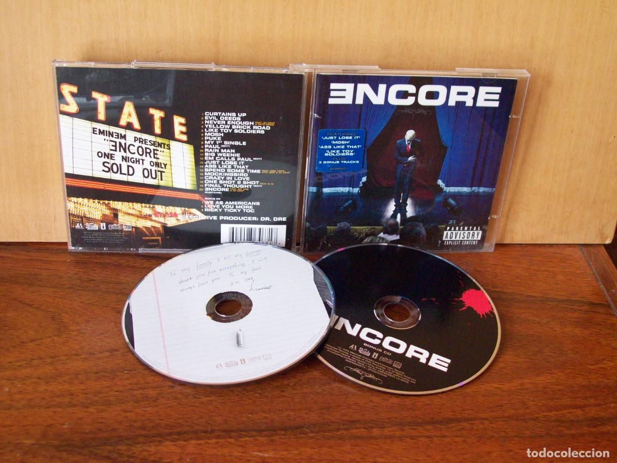 CDs de m&uacute;sica: EMINEM - ENCORE - DOBLE CD - Foto 1