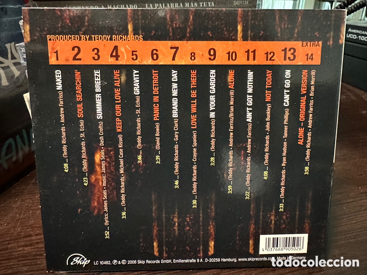 CDs de m&uacute;sica: Teddy Richards - Gravity (CD) - Foto 2