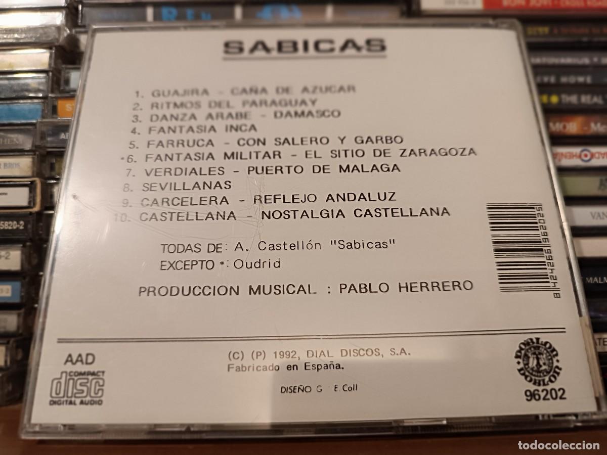 CDs de m&uacute;sica: CD. Sabicas - espa&ntilde;a 1992 - Foto 2