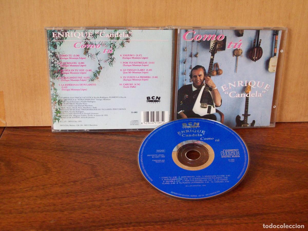 CDs de m&uacute;sica: ENRIQUE &rdquo;CANDELA&rdquo; - COMO TU - CD - Foto 1