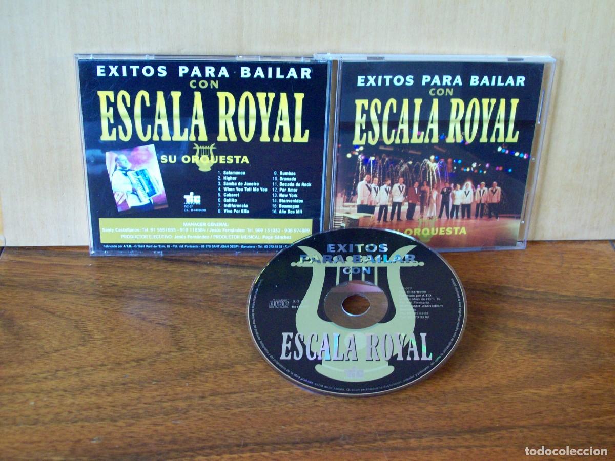 CDs de m&uacute;sica: ESCALA ROYAL Y SU ORQUESTA - EXITOS PARA BAILAR - CD - Foto 1