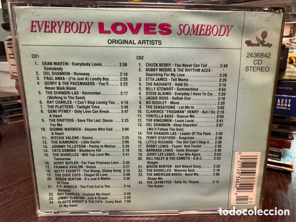 CDs de m&uacute;sica: Various - Everybody Loves Somebody (2xCD) - Foto 2