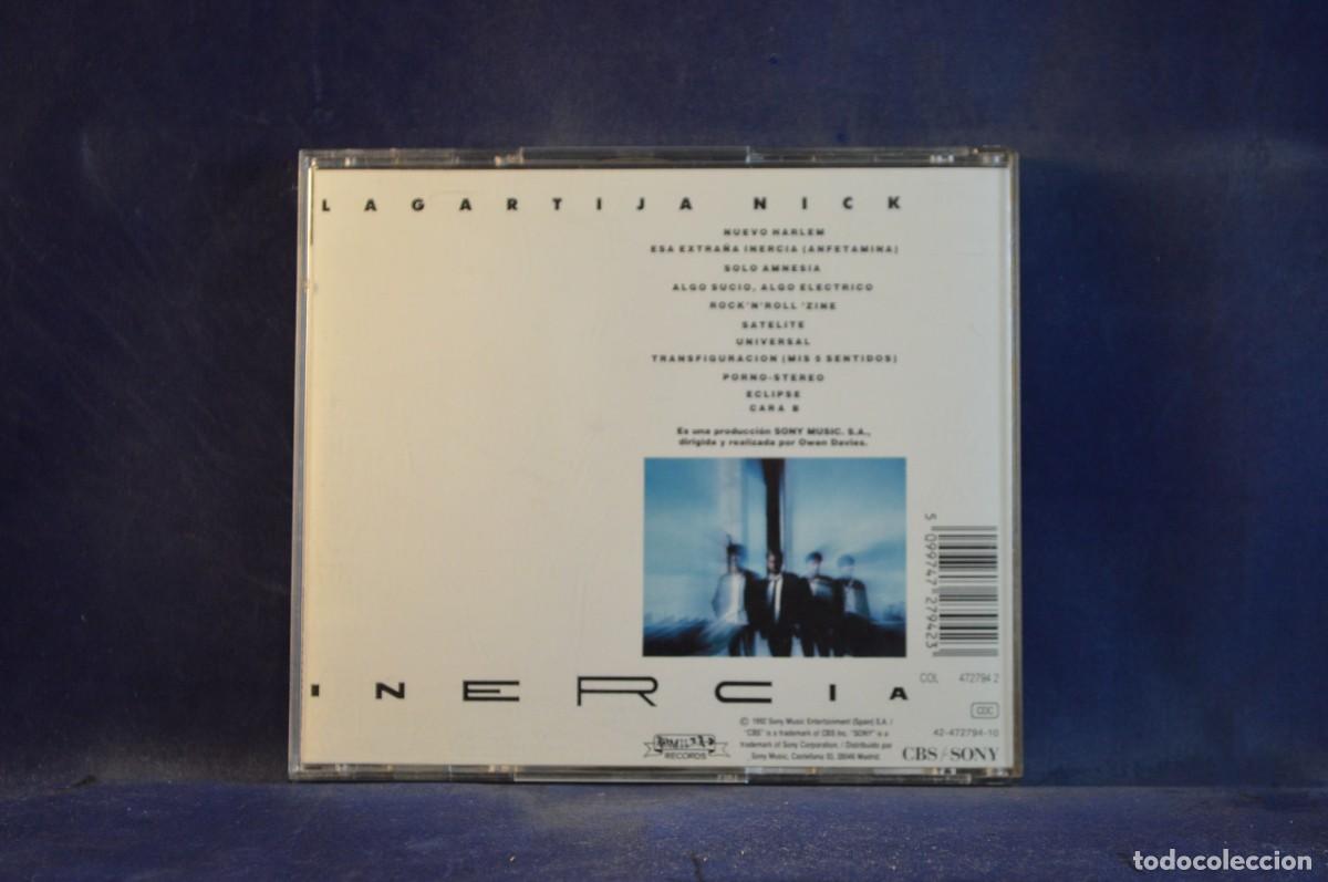 CDs de m&uacute;sica: LAGARTIJA NICK &ndash; INERCIA - CD - Foto 2