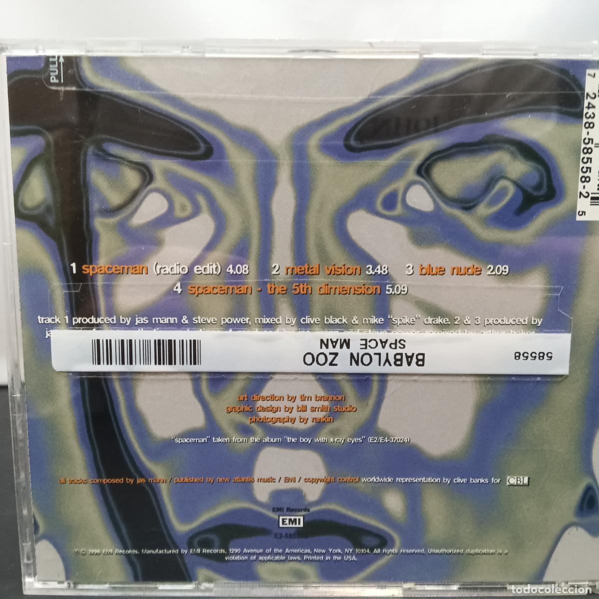 CDs de m&uacute;sica: Babylon Zoo &ndash; Spaceman. CD EP - Foto 2