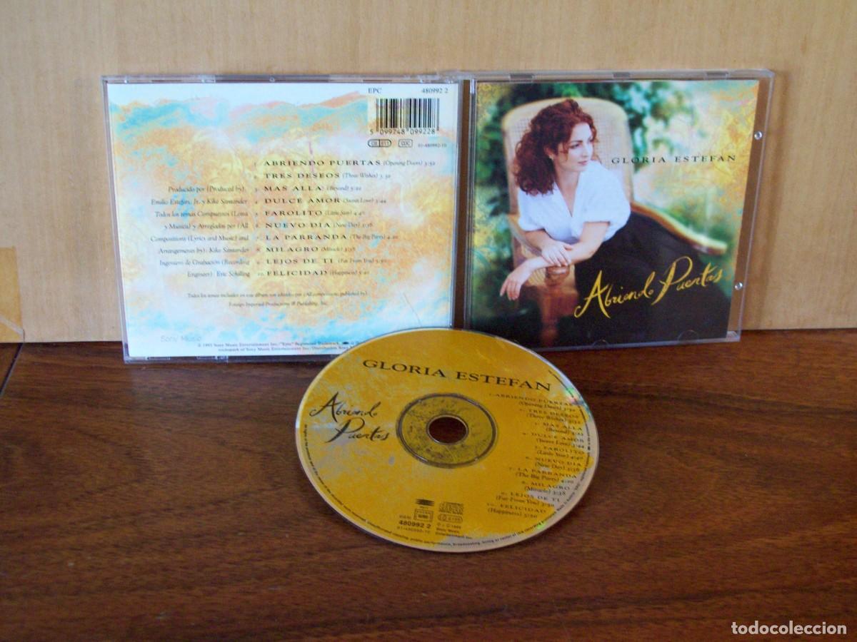 CDs de m&uacute;sica: GLORIA ESTEFAN - ABRIENDO PUERTAS - CD - Foto 1