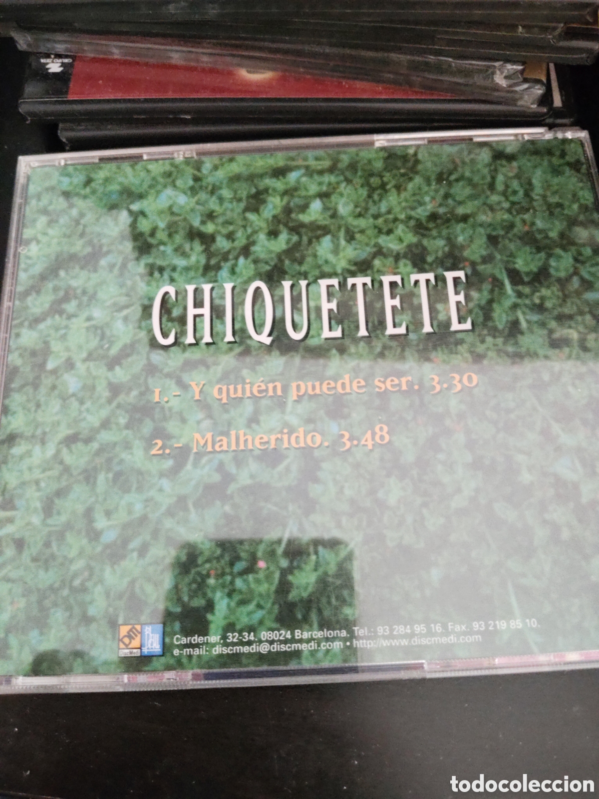 CDs de m&uacute;sica: Chiquetete - Y quien puede ser. Cd single - Foto 4