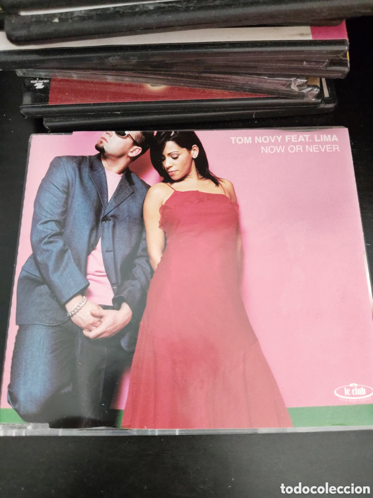 CDs de m&uacute;sica: Tom Novy&nbsp;Feat.&nbsp;Lima&nbsp;&ndash;&nbsp;Now Or Never. Cd maxi single 2000 Espa&ntilde;a - Foto 1