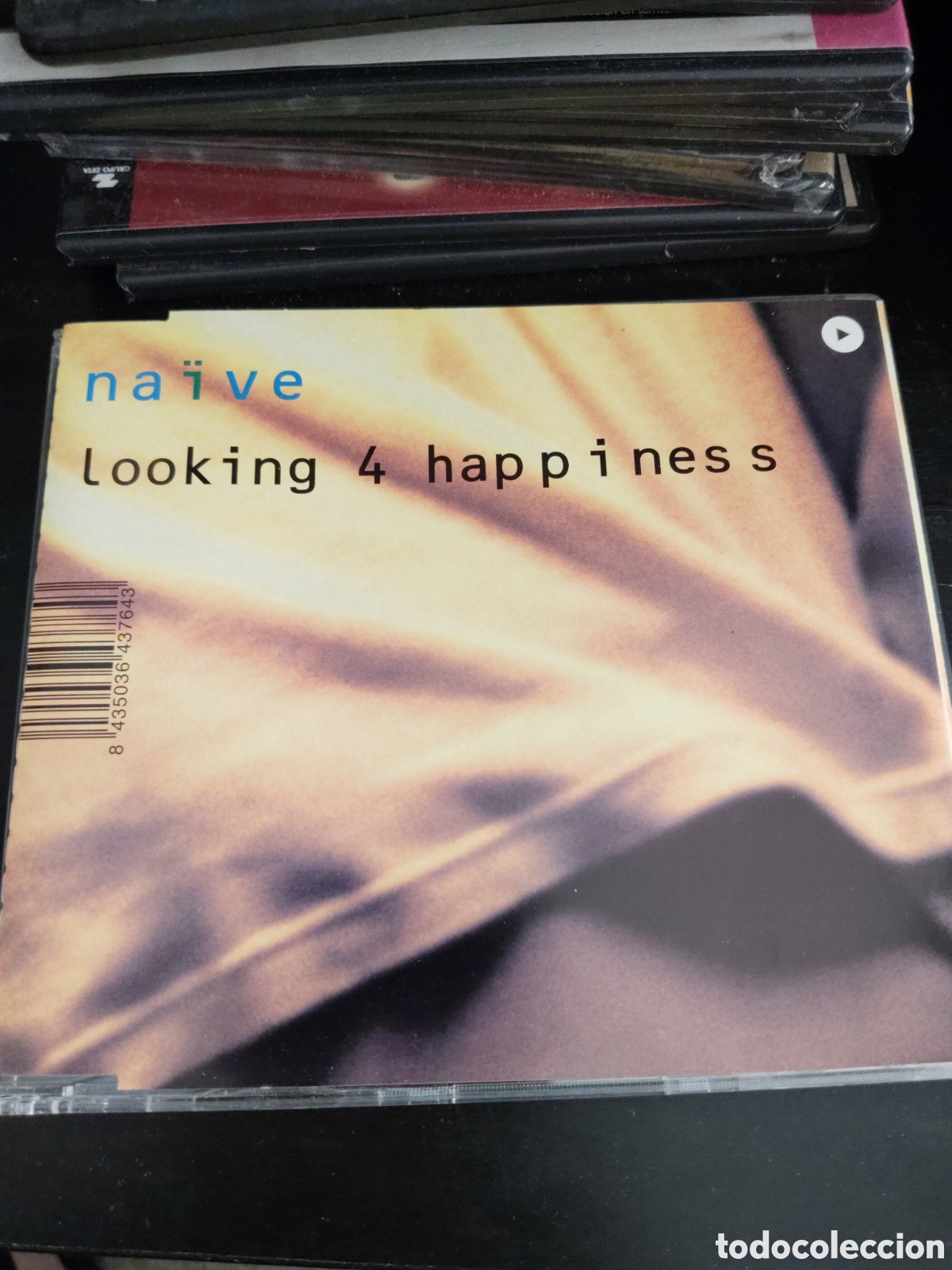 CDs de m&uacute;sica: Na&iuml;ve &ndash;&nbsp;Looking 4 Happiness. Cd maxi single 2000 Espa&ntilde;a - Foto 1