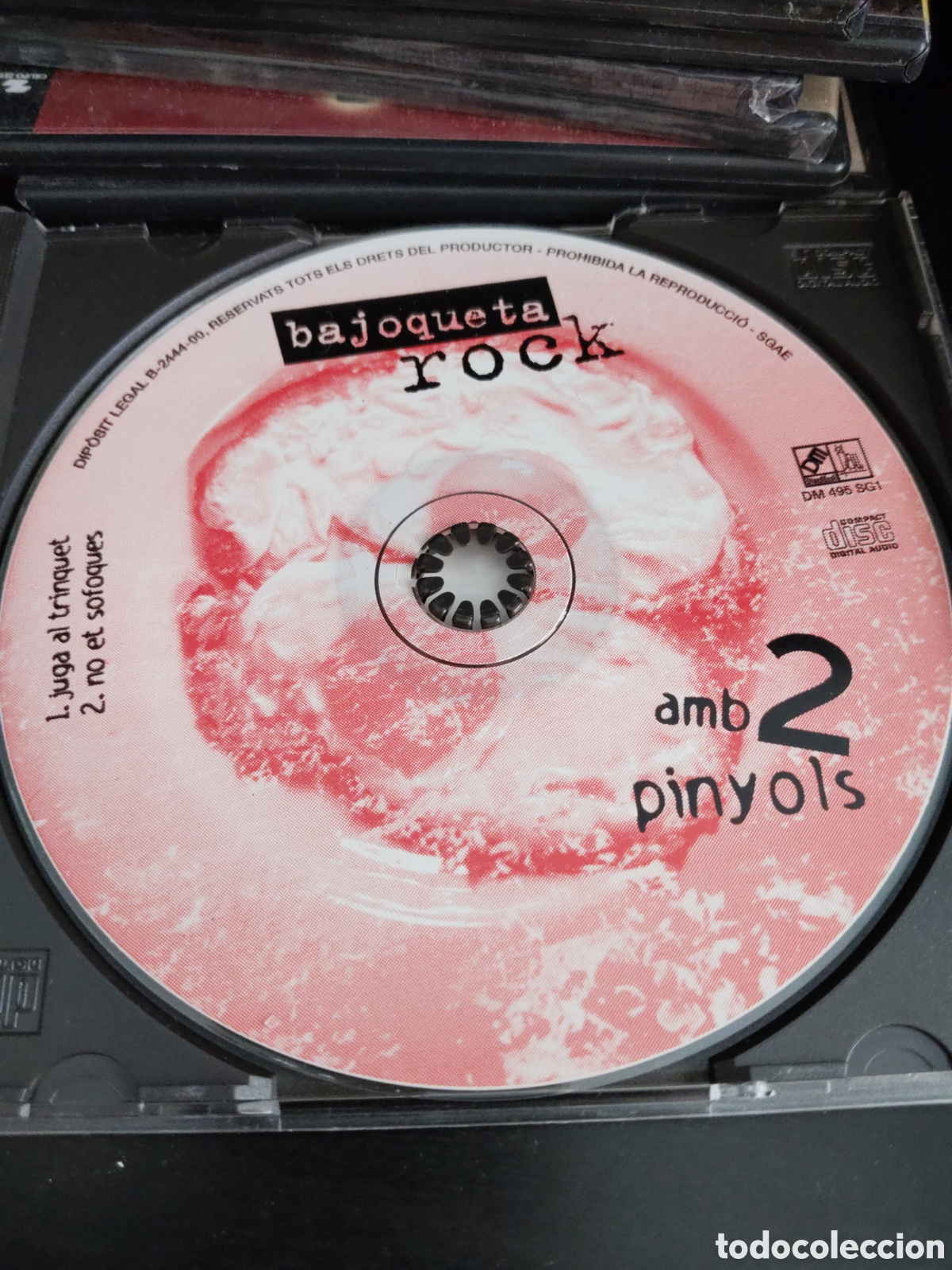 CDs de m&uacute;sica: Bajoqueta Rock&nbsp;&ndash;&nbsp;amb 2 pinyols. Cd single 2000 - Foto 2