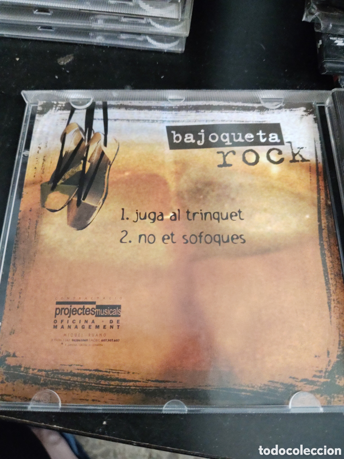 CDs de m&uacute;sica: Bajoqueta Rock&nbsp;&ndash;&nbsp;amb 2 pinyols. Cd single 2000 - Foto 3