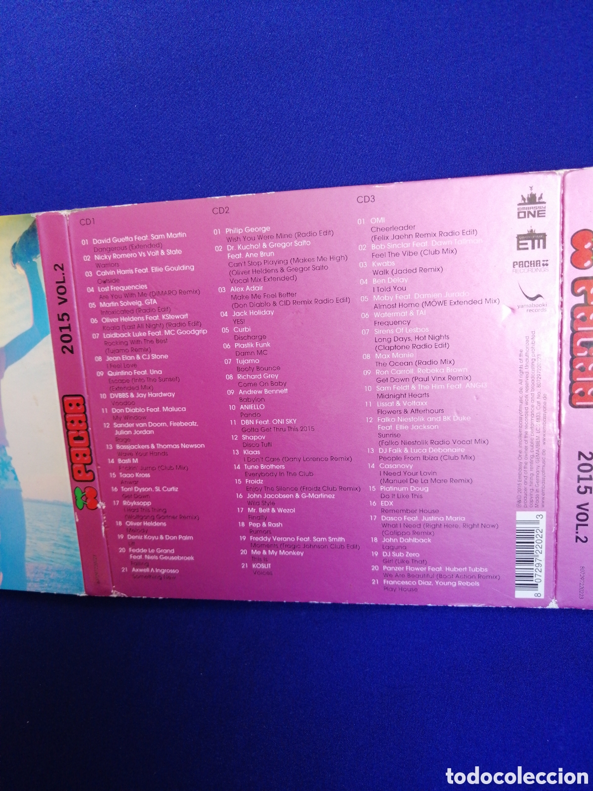 CDs de m&uacute;sica: PACHA 2012 VOL. 20- TRES CDS - Foto 6