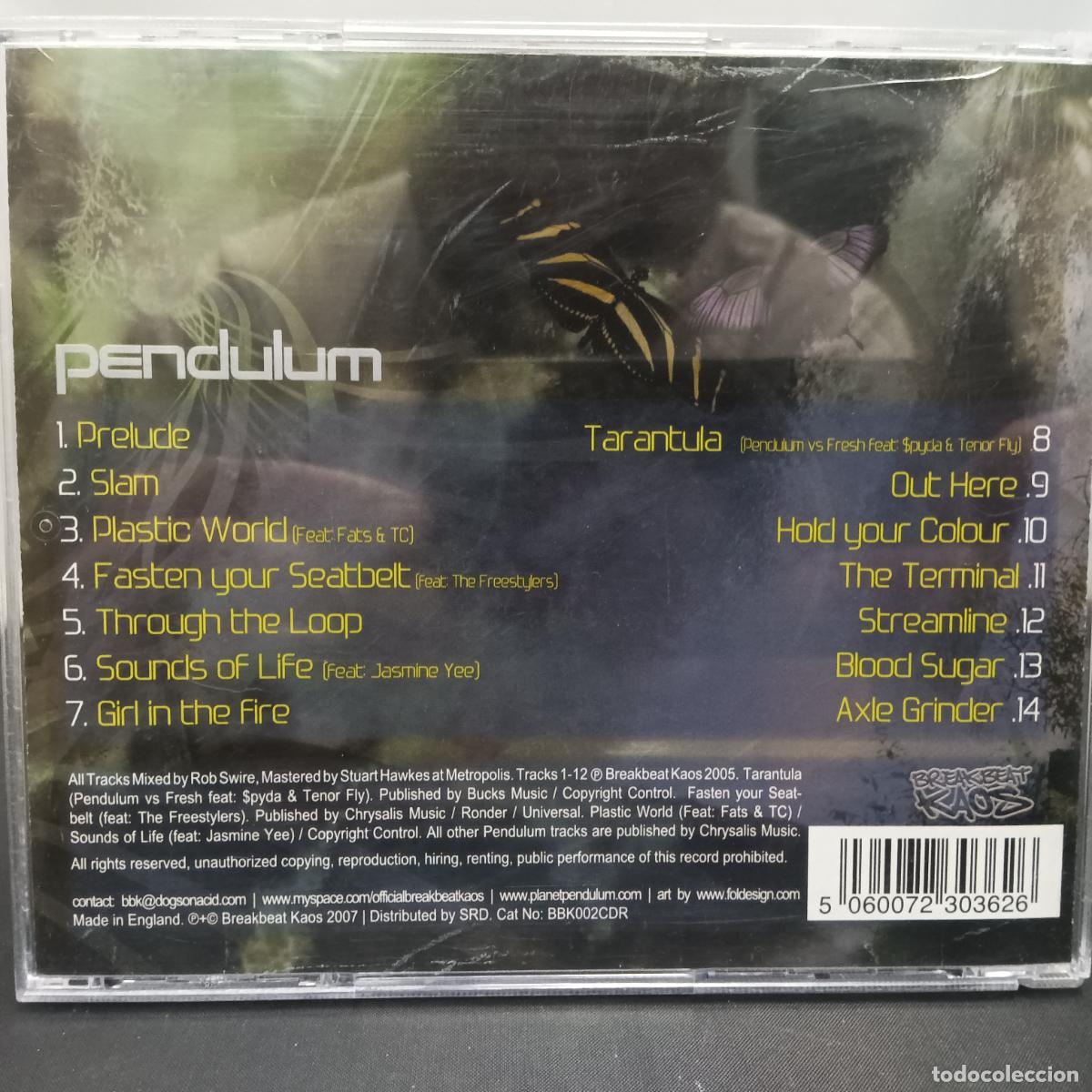 CDs de m&uacute;sica: PENDULUM, HOLD YOUR COLOUR. CD ELECTRONICA - Foto 2