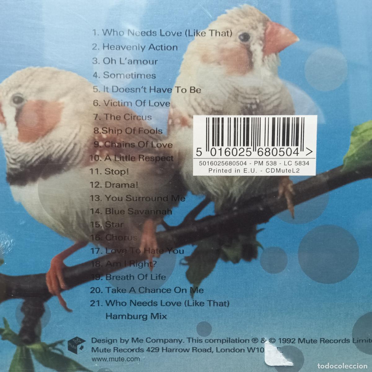 CDs de m&uacute;sica: ERASURE, POP! The First 20 Hits. CD - Foto 2