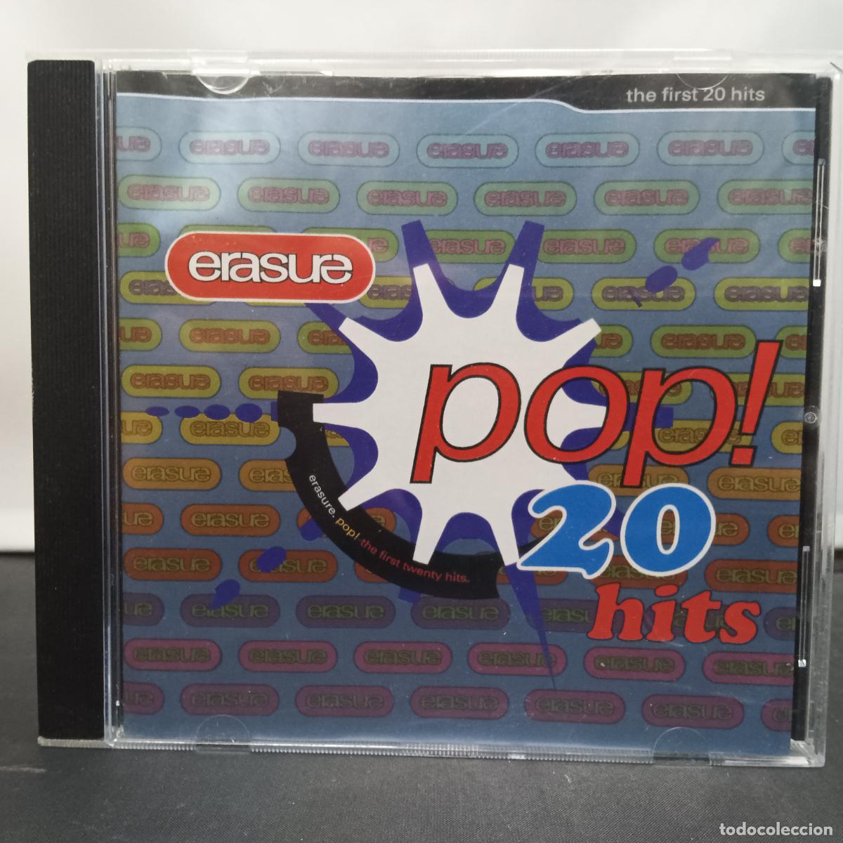 CDs de m&uacute;sica: ERASURE, POP! The First 20 Hits. CD - Foto 1
