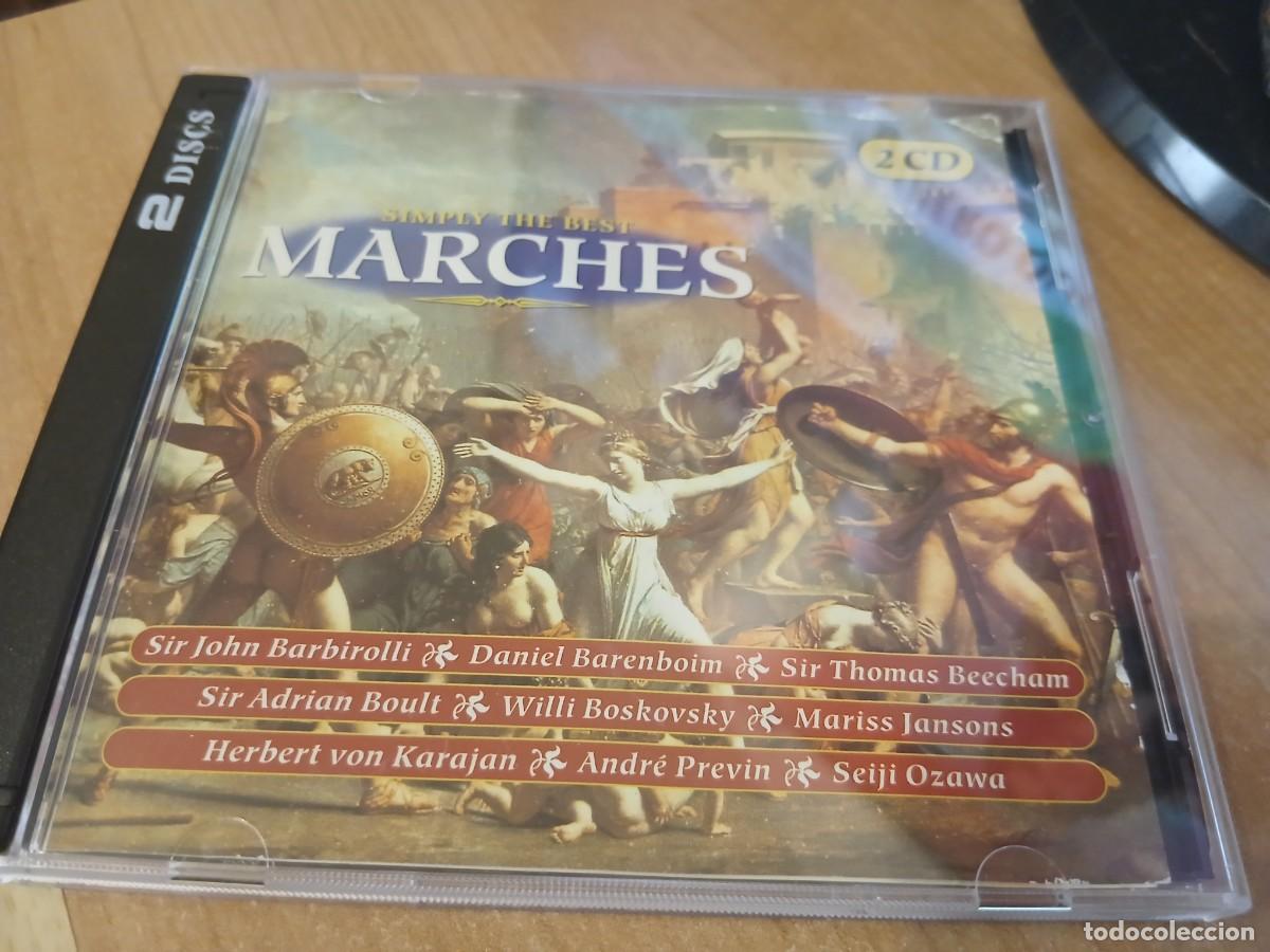 CDs de m&uacute;sica: SIMPLY THE BEST MARCHES 2 CDS - Foto 1