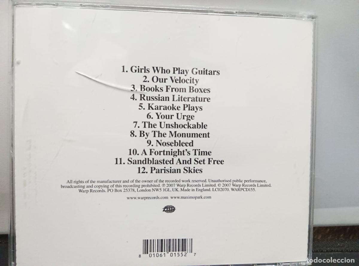 CDs de m&uacute;sica: MAXIMO PARK, OUR EARTHLY PLEASURES. CD - Foto 2