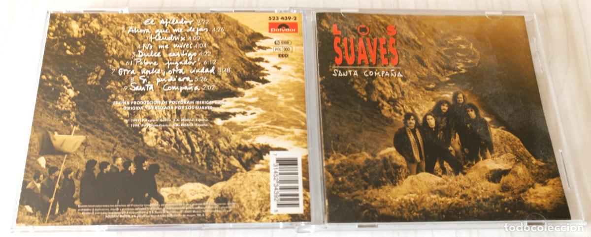 CDs de m&uacute;sica: CD LOS SUAVES - SANTA COMPA&Ntilde;A POLYDOR - 1994 - Foto 3