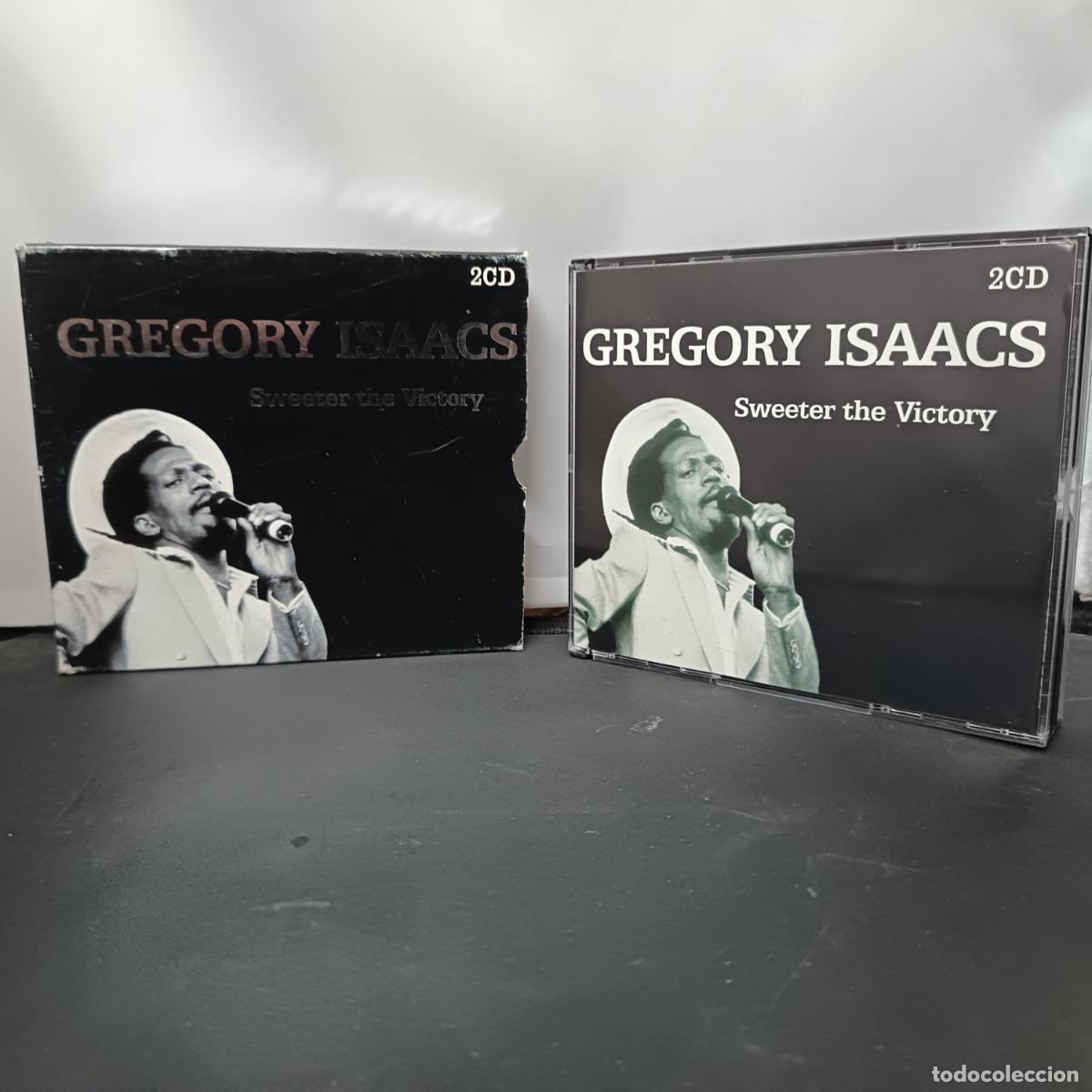 CDs de m&uacute;sica: GREGORY ISAACS, SWEETER THE VICTORY. BOX 2CDs - Foto 2
