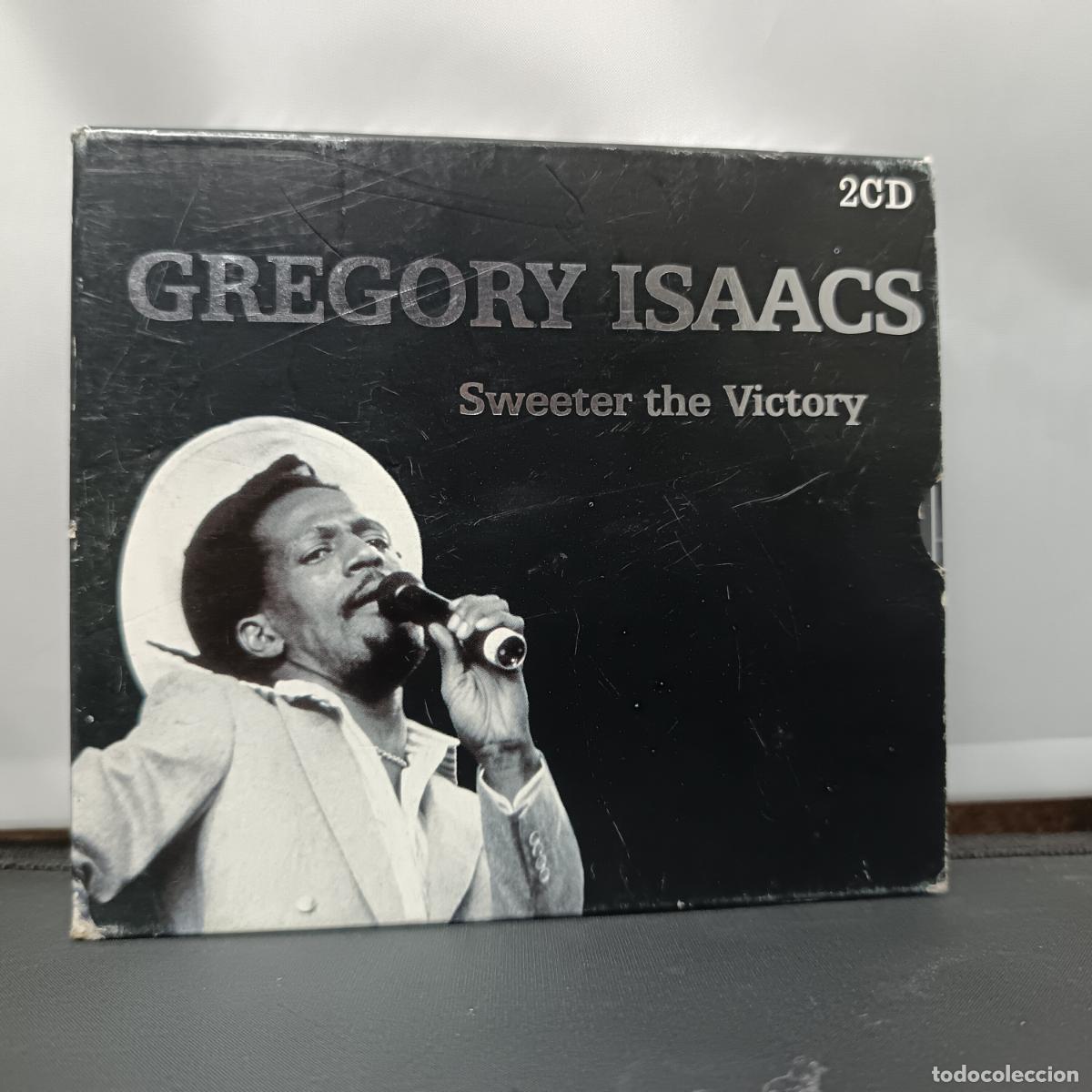 CDs de m&uacute;sica: GREGORY ISAACS, SWEETER THE VICTORY. BOX 2CDs - Foto 1