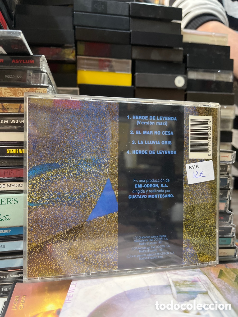 CDs de m&uacute;sica: h&eacute;roes del silencio h&eacute;roe de leyenda - Foto 2