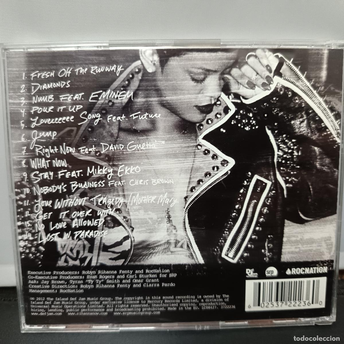 CDs de m&uacute;sica: RIHANNA, Unapologetic. CD - Foto 2